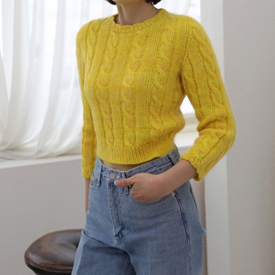 [탑다운 DIY ] JOY 스웨터
